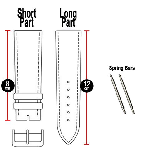 panerai watch strap size.